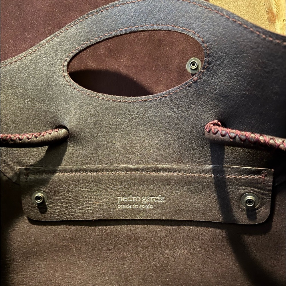 Pedro Garcia Dark Brown Tote Bag - Picture 7 of 12